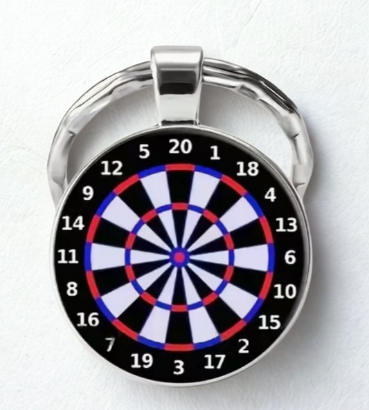 DARTBOARD KEYRING