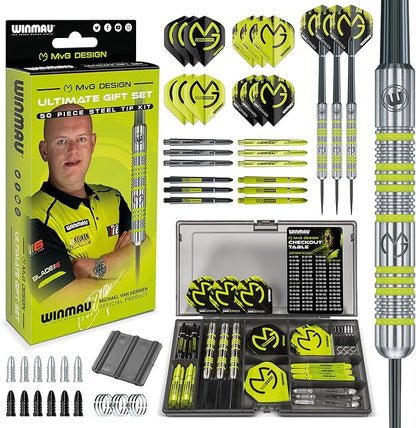 WINMAU MICHAEL VAN GERWEN ULTIMATE GIFT SET 20G STEEL TIP DARTS